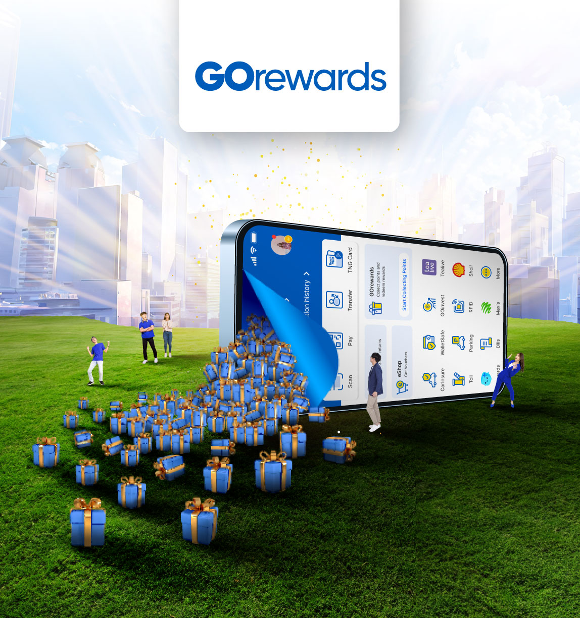 TNG Digital’s Touch 'n Go eWallet introduces GOrewards, a loyalty program that rewards users with more value for every Ringgit