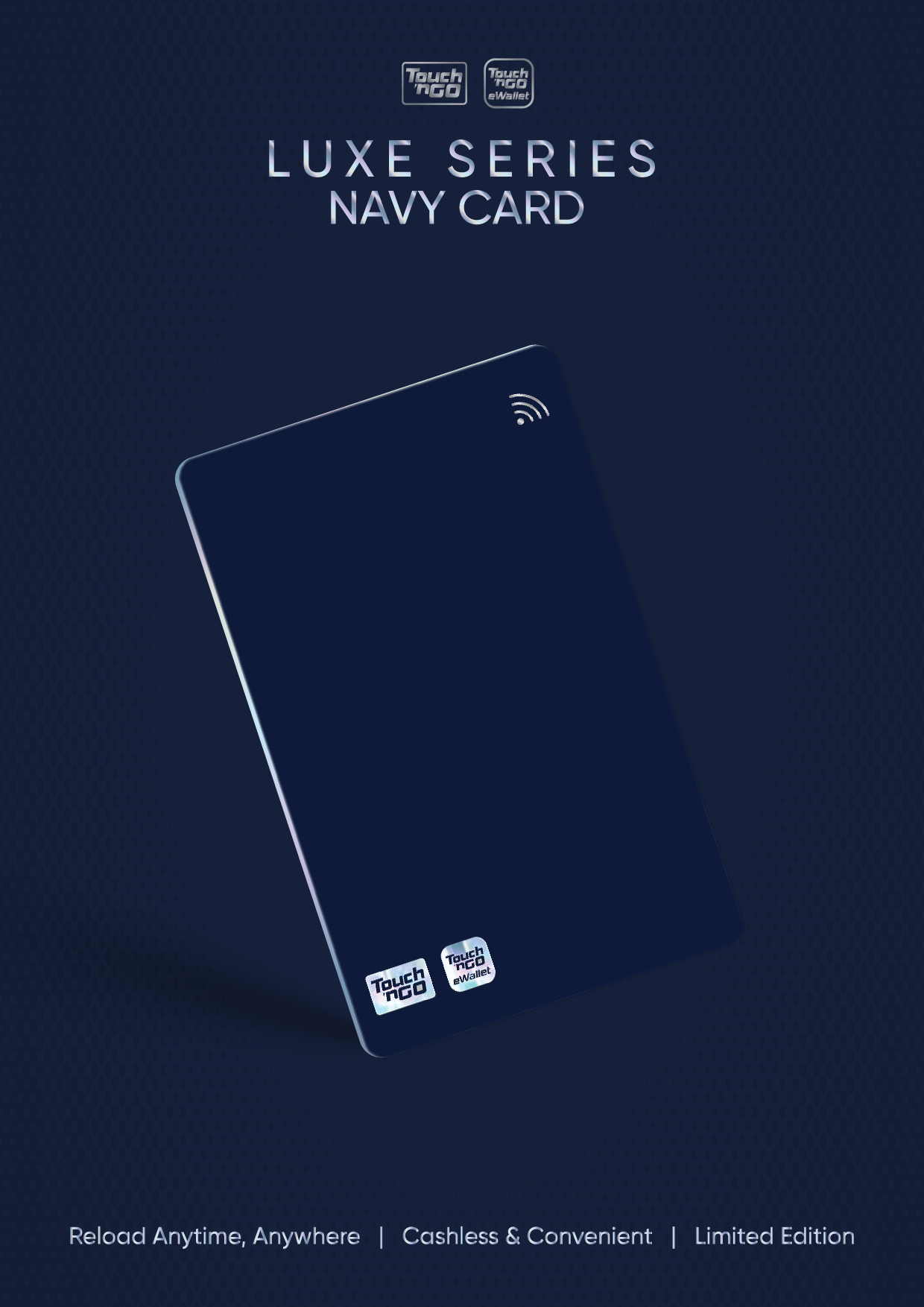 Embrace Elegance through Touch ‘n Go’s LUXE Series Limited-Edition Card in Navy