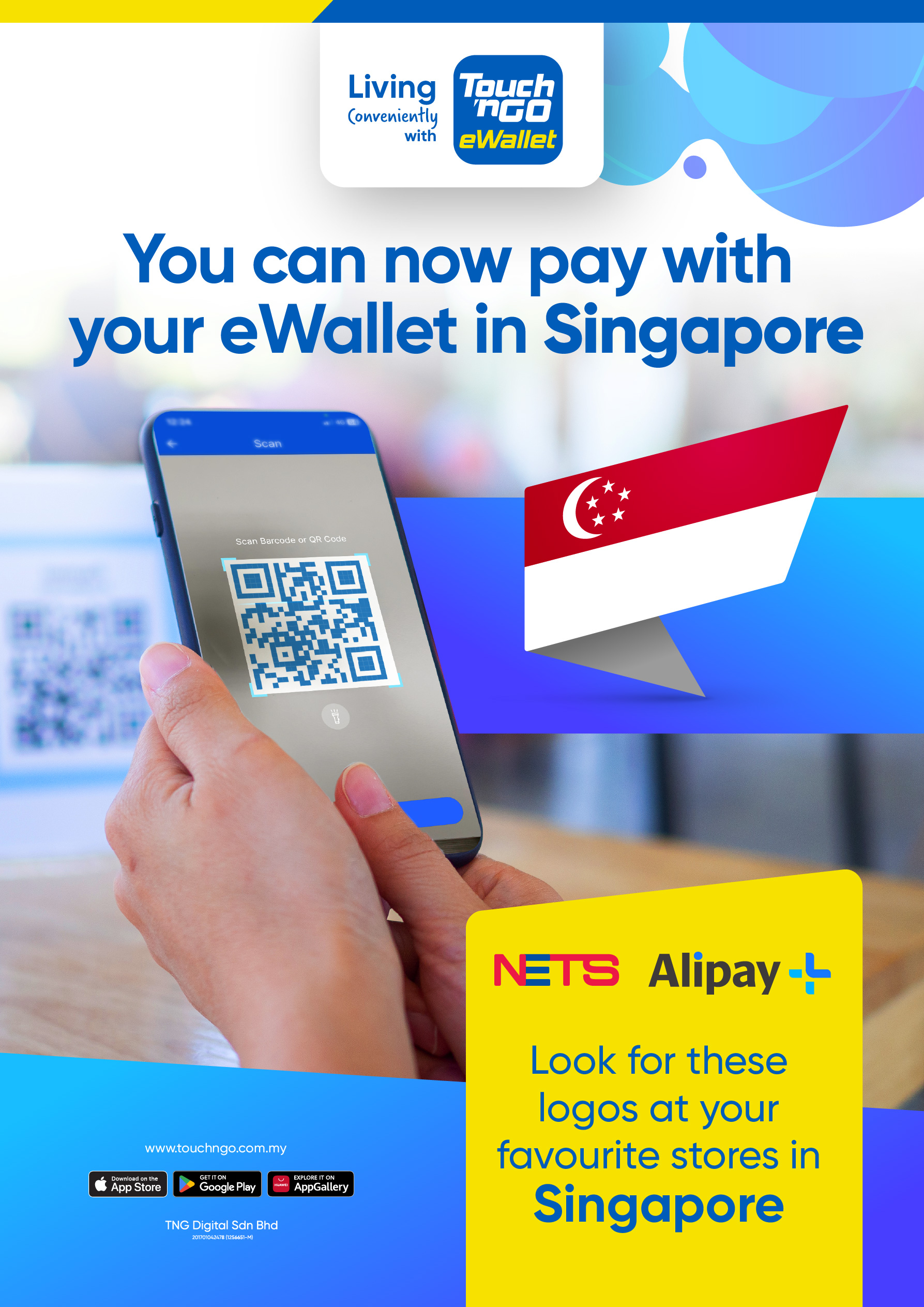Malaysians Can Truly Go Cashless in Singapore