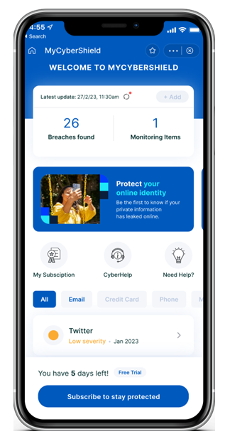 You can now detect breaches and secure your personal data