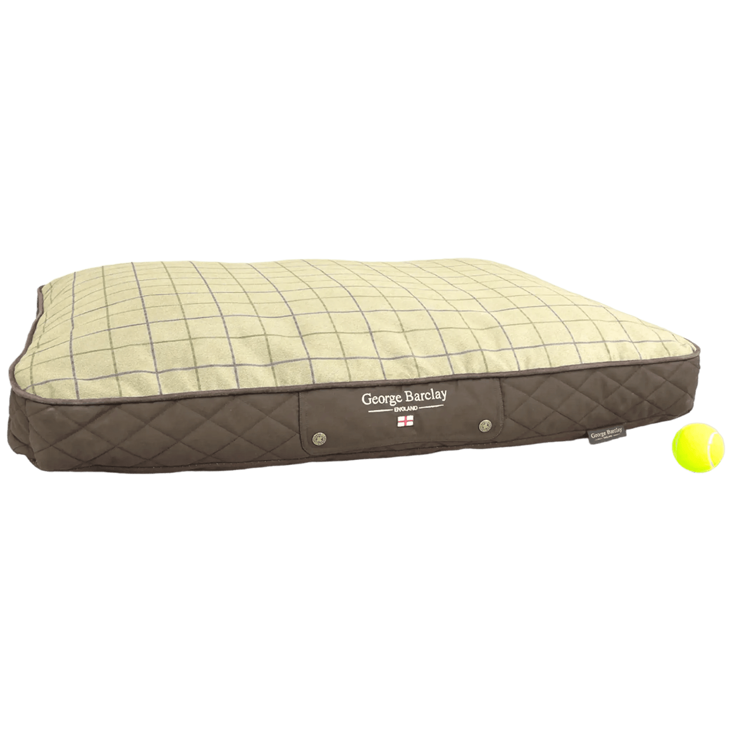 George Barclay Country Dog Mattress - Chestnut Brown